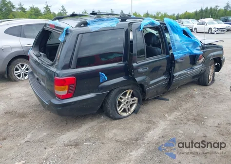 2004 Jeep Grand Cherokee Laredo from USA, damaged, VIN 1J4GW48S24C238201